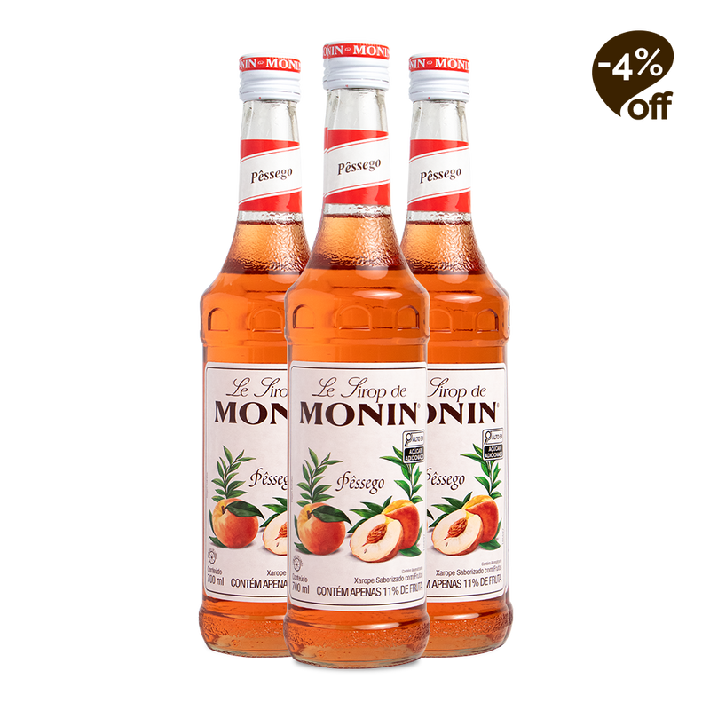 Xarope MONIN Pêssego
