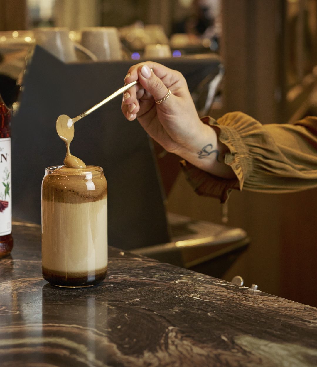 CARAMEL DALGONA COFFEE