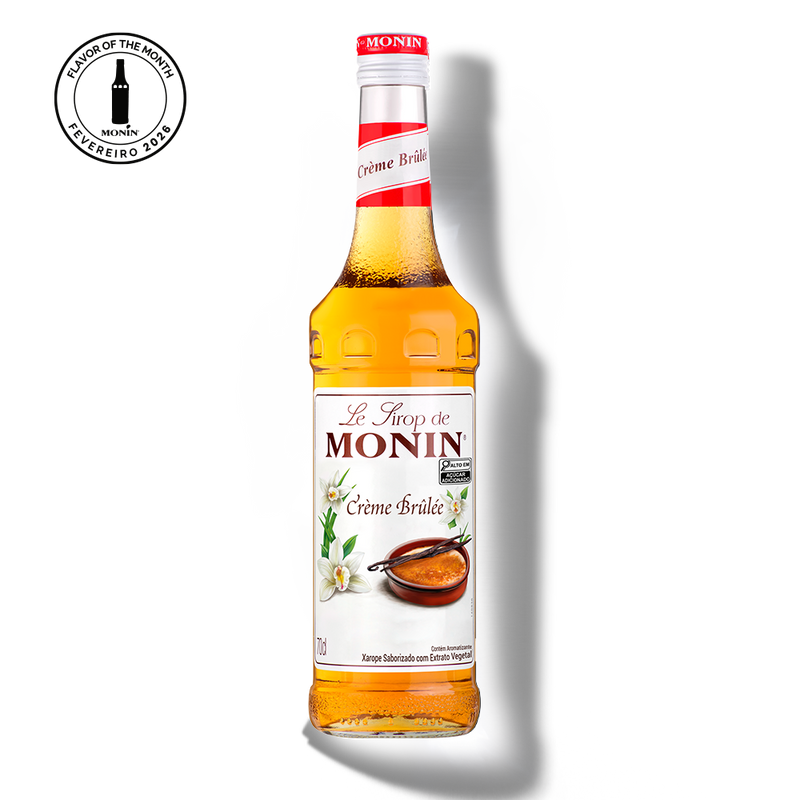 Xarope MONIN Crème Brûlée