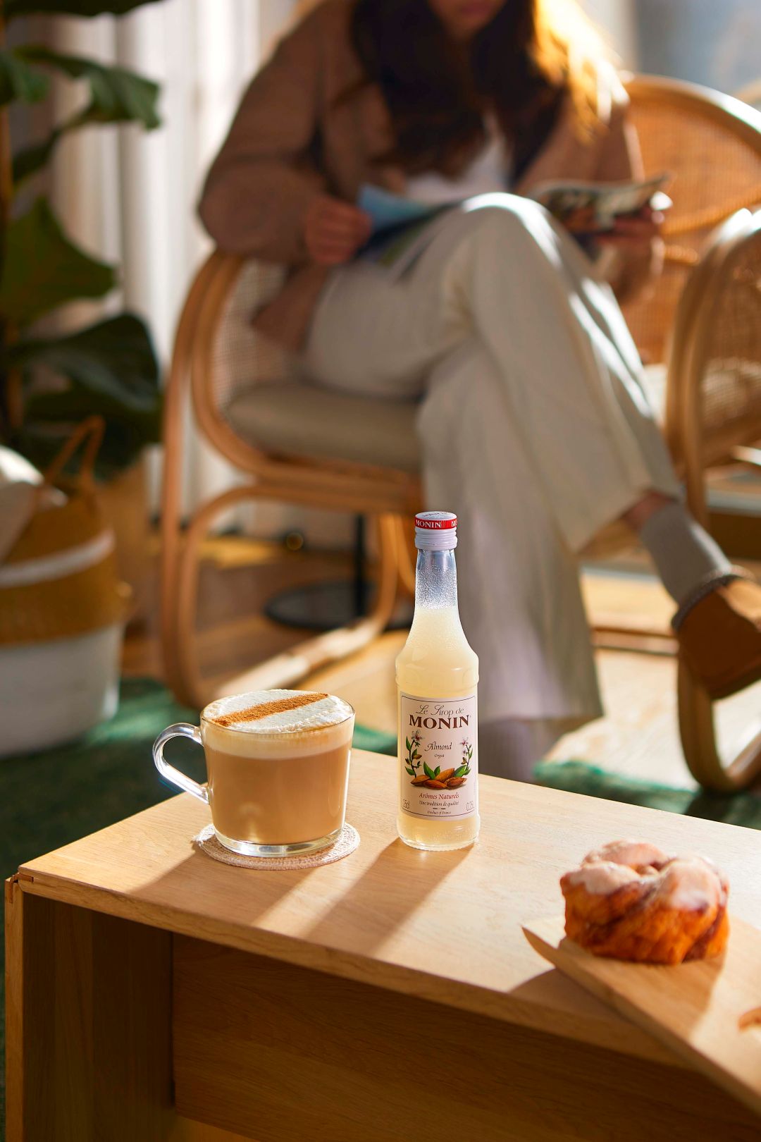 LATTE QUENTE DE AMÊNDOA