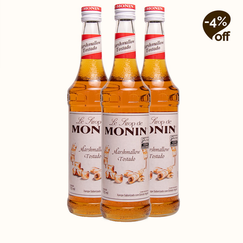 Xarope MONIN Marshmallow Tostado