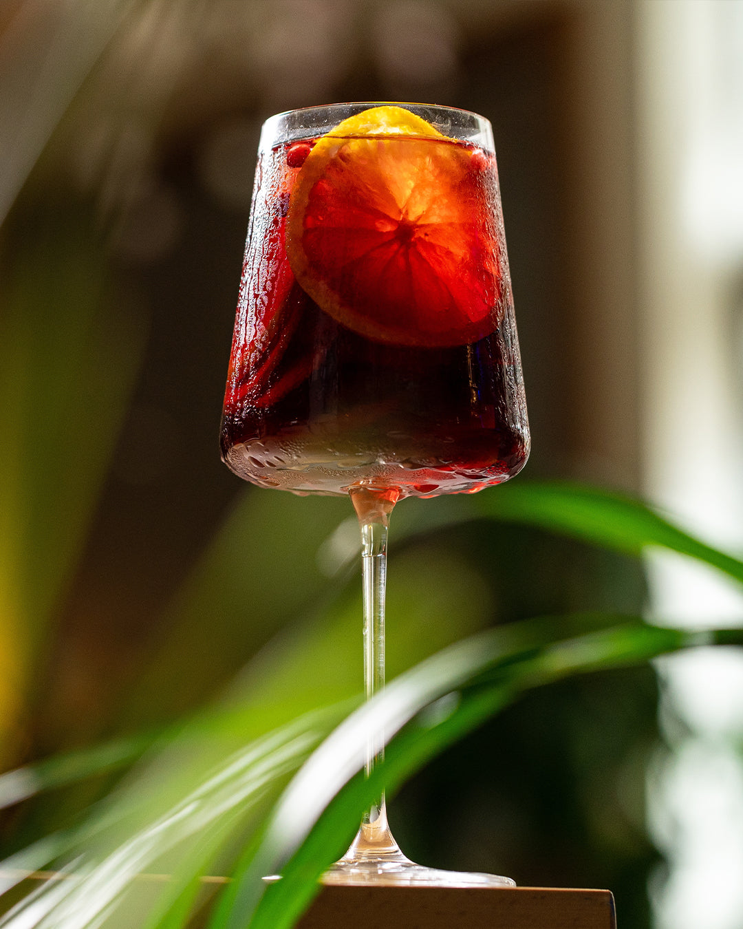 SANGRIA DE MIRTILO E ROMÃ